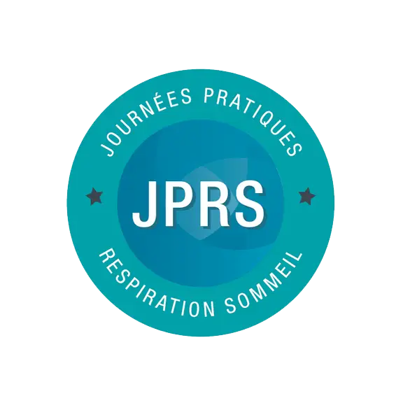 Logo des journées pratiques respiration sommeil (JPRS)